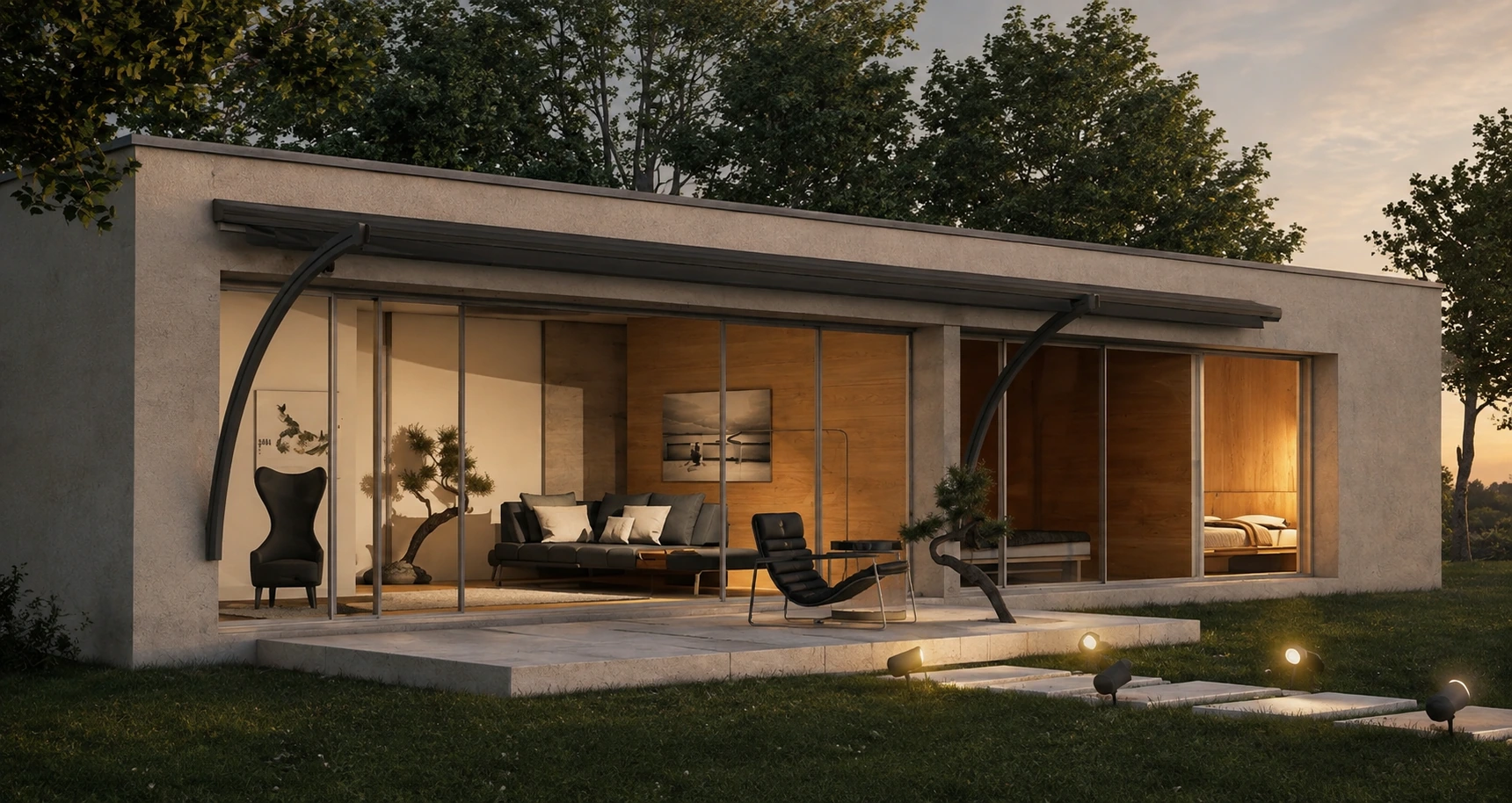 TEXTURA — residential. Cinematic recreation of the catalog view.
